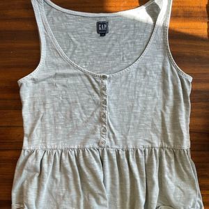 Gap ruffle tank top